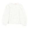 Elisabetta Franchi Blouses EFCA149-XE004 Long Sleeve Shirts White