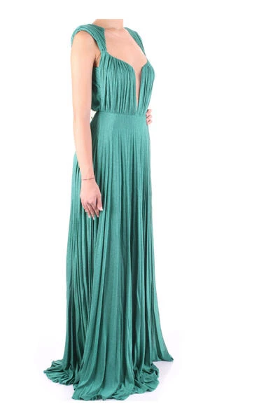 Jurken Elisabetta Franchi Dresses Green 4 Jurken Elisabetta Franchi Dresses Green - Afbeelding 4