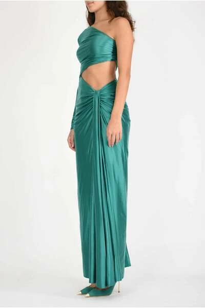 Elisabetta Franchi Jurken Gowns Green 4 Elisabetta Franchi Jurken Gowns Green - Afbeelding 4