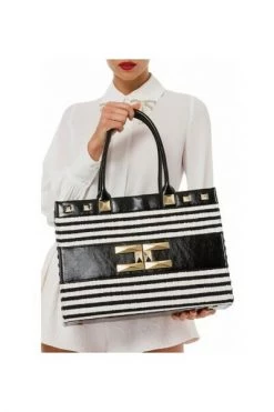Elisabetta Franchi Handtassen Bags Black
