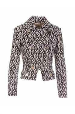 Elisabetta Franchi Blazers Black -Elisabetta Franchi Winkel 72907f9e5d295242473bf946264a1f76