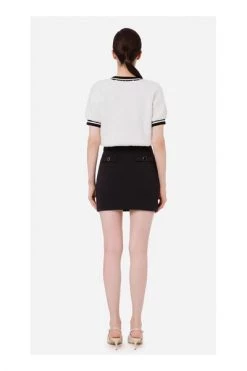 Elisabetta Franchi Korte Rokken Short Skirts Black -Elisabetta Franchi Winkel 7292d66a28b207c15009e6556eade616