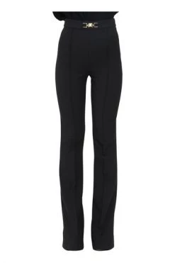 Wijde Broeken Elisabetta Franchi Trousers Black Black -Elisabetta Franchi Winkel 72b80d6d9e18e891b3366ef4076d3c5c