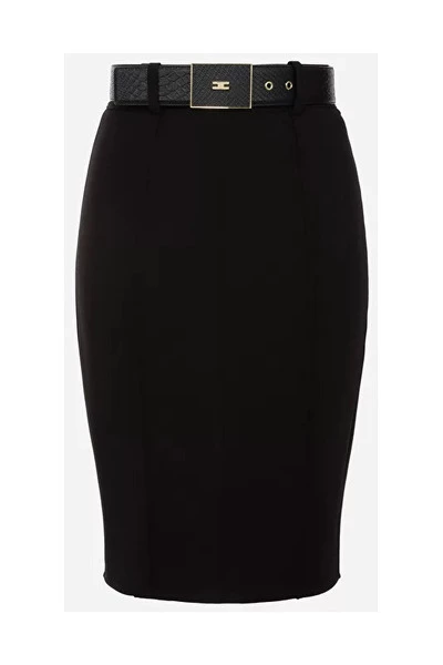 Elisabetta Franchi Kokerrokken Pencil Skirts Black 2 Elisabetta Franchi Kokerrokken Pencil Skirts Black - Afbeelding 2