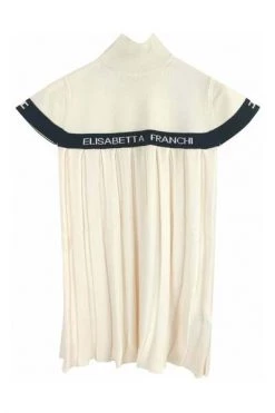 Elisabetta Franchi Jurken Dress White