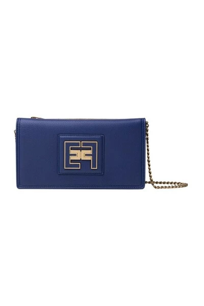 Elisabetta Franchi Portefeuilles Wallets & Cardholders Blue 3 Elisabetta Franchi Portefeuilles Wallets & Cardholders Blue - Afbeelding 3