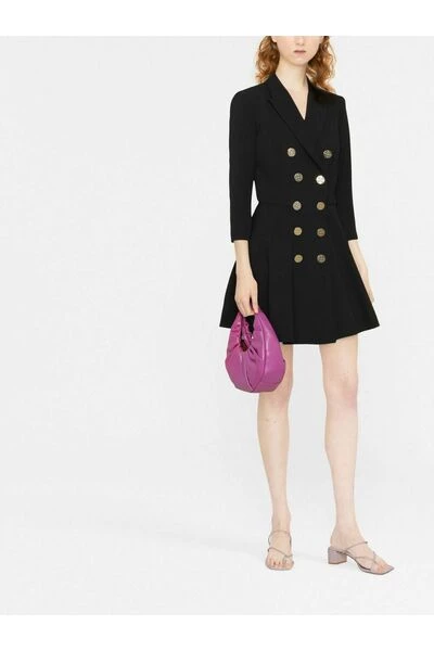 Casual Jurken Elisabetta Franchi Dresses Black Black 3 Casual Jurken Elisabetta Franchi Dresses Black Black - Afbeelding 3