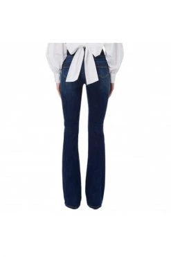 Elisabetta Franchi Boyfriend Jeans Wide Jeans Blue -Elisabetta Franchi Winkel 73e15d8a3aa7c409763f03b7a129cffe