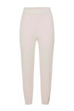Elisabetta Franchi Sweatpants Trousers Beige