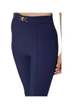 Elisabetta Franchi Vrijetijds Broeken Trousers Blue -Elisabetta Franchi Winkel 74b74a5d0b974cc2af242202b90d2955
