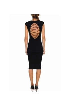 Elisabetta Franchi Casual Jurken Dresses Black