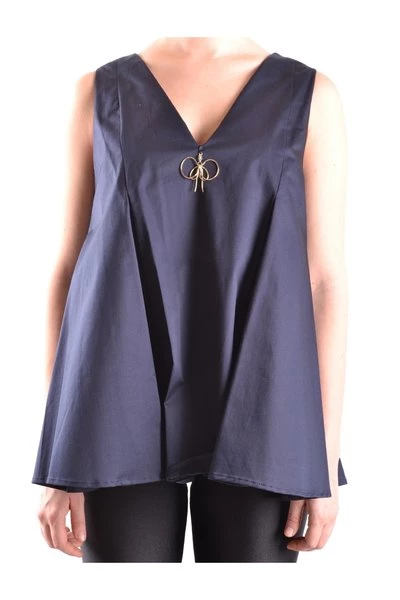 Elisabetta Franchi Tops Top Blue 1 Elisabetta Franchi Tops Top Blue