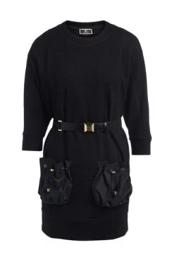 Elisabetta Franchi Casual Jurken Dresses Black -Elisabetta Franchi Winkel 751ed6878d04c1b502eaf660fb80b499