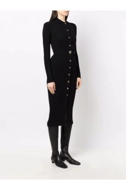 Elisabetta Franchi Casual Jurken Knit Dress Black -Elisabetta Franchi Winkel 7528168577d5c3b723ab43dd2a7721ed