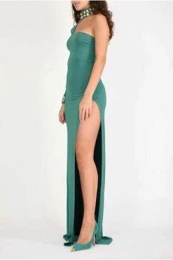 Elisabetta Franchi Jurken Gowns Green 8 Elisabetta Franchi Jurken Gowns Green -Elisabetta Franchi Winkel 7549e837052fd7c9196e3c27531cd470