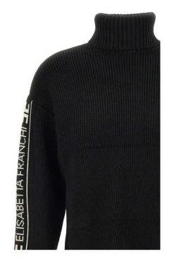 Elisabetta Franchi Coltruien Turtlenecks Black -Elisabetta Franchi Winkel 7589267901f567952c1e5d83ef76f3aa
