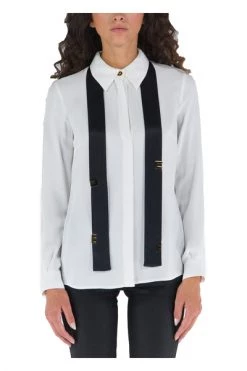 Elisabetta Franchi Longsleeve Shirts Shirts White