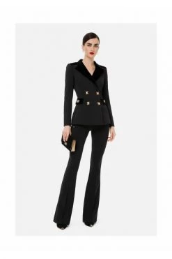 Elisabetta Franchi Blazers Black