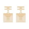 Elisabetta Franchi Oorbellen EARRINGS Yellow