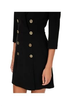 Elisabetta Franchi Blousejurken Dress Black