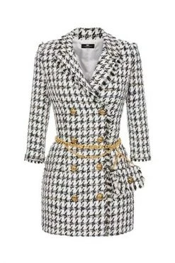 Elisabetta Franchi Trenchcoats & Mantels Trench Coats White