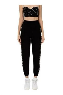 Elisabetta Franchi Sweatpants Black -Elisabetta Franchi Winkel 7789b612050053305c9942d6ce302efd