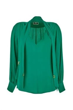 Elisabetta Franchi Blouses Green 5 Elisabetta Franchi Blouses Green -Elisabetta Franchi Winkel 78c11b19cc0a4ab525cc2f73fdeae4e4