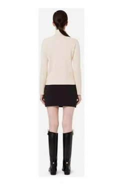 Elisabetta Franchi Coltruien Turtlenecks Beige