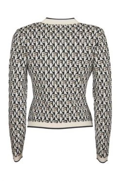 Elisabetta Franchi Vesten Cardigan Beige