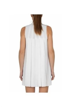 Elisabetta Franchi Casual Jurken Dimanate Dress With Neck White -Elisabetta Franchi Winkel 78f302df49cdadab6996971e8b777a95