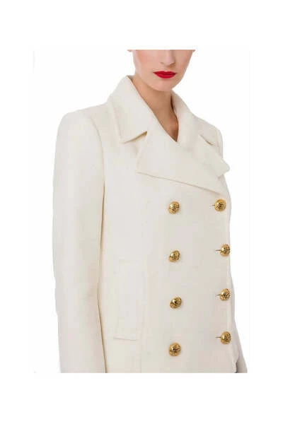 Elisabetta Franchi Blazers White 4 Elisabetta Franchi Blazers White - Afbeelding 4