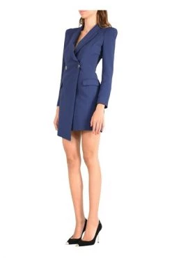 Casual Jurken ELISABETTA FRANCHI Mini Dress Blue