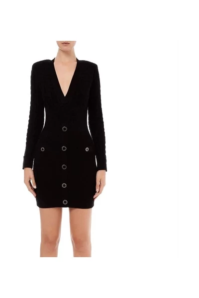 Elisabetta Franchi Casual Jurken Short Dresses Black 3 Elisabetta Franchi Casual Jurken Short Dresses Black - Afbeelding 3