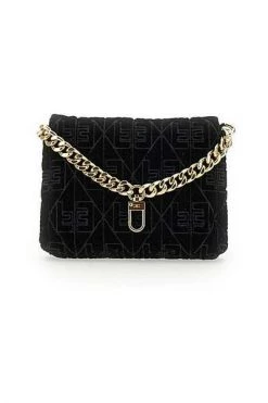 Schoudertassen ELISABETTA FRANCHI BLACK Black -Elisabetta Franchi Winkel 7a13685617ccc5fab85a146368abb83e