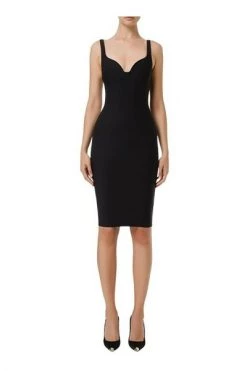 Elisabetta Franchi Feestjurken Party Dresses Black -Elisabetta Franchi Winkel 7a1e395f868a28f310a79d275df2f057