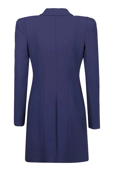 Elisabetta Franchi Casual Jurken Mini Dress Blue 2 Elisabetta Franchi Casual Jurken Mini Dress Blue - Afbeelding 2