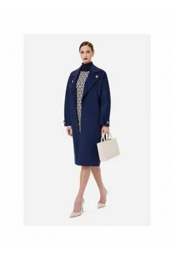 Elisabetta Franchi Trenchcoats & Mantels COATS Blue