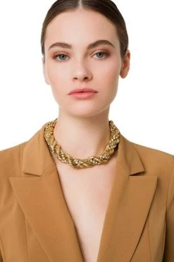 Elisabetta Franchi Kettingen Necklace Yellow