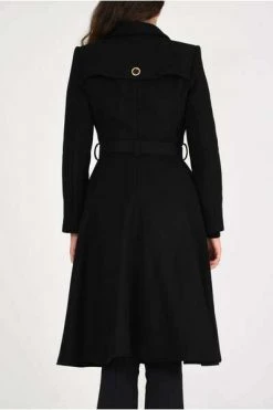 Elisabetta Franchi Parka Jassen Coat Black -Elisabetta Franchi Winkel 7b458f50f8efb90b990e13f2023592c9