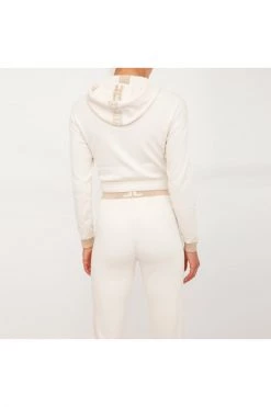 Elisabetta Franchi Hoodies & Sweatvesten Zip-throughs Beige -Elisabetta Franchi Winkel 7b4f58cfef1f35ff023da837c4b400e1