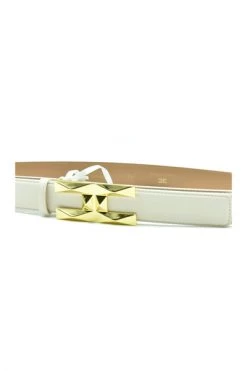 Elisabetta Franchi Riemen Belts White -Elisabetta Franchi Winkel 7b684ab6f7ee562f369eded15547d54e