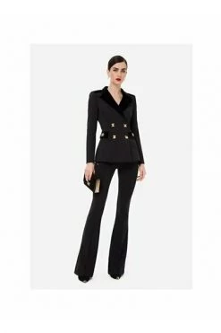 Elisabetta Franchi Blazers Jackets Black -Elisabetta Franchi Winkel 7b9e7cd729bb287f4359d7c112a3c901