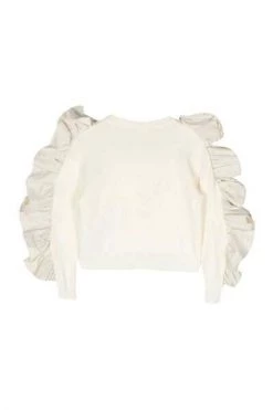 Elisabetta Franchi Sweaters Sweatshirts Beige