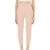 Elisabetta Franchi Cropped Jeans Cigarette Pants Pink