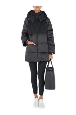 Elisabetta Franchi Winterjassen Winter Jackets Black