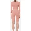 Elisabetta Franchi Sweaters Round-neck Knitwear Pink