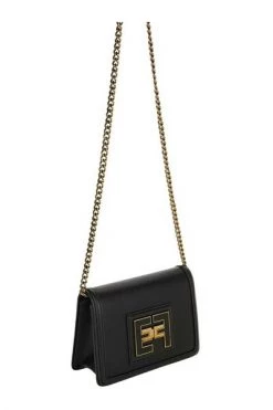 Elisabetta Franchi Schoudertassen Bag Black -Elisabetta Franchi Winkel 7d67e942175c766ff162e820204543a7