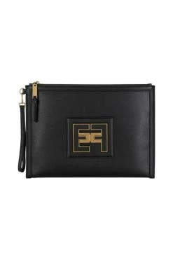 Elisabetta Franchi Clutches Black