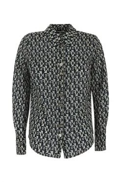 Elisabetta Franchi Blouses Rhombus Shirt Black