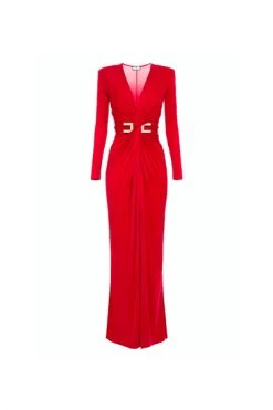 Elisabetta Franchi Jurken Gowns Red